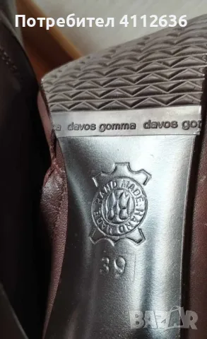 Дамски боти от естествена кожа, размер 39, снимка 6 - Дамски боти - 49236749