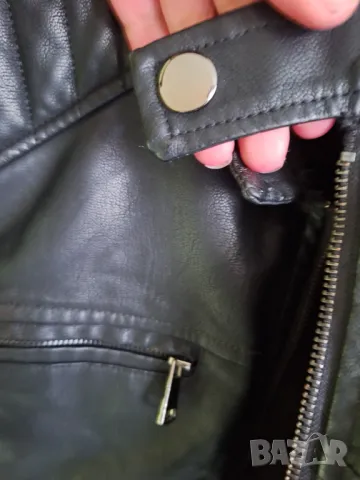 Мъжко кожено яке,М, снимка 10 - Якета - 50162707