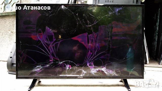HITACHI 43HK5000 със счупена матрица , 17IPS72 , 17MB130S , 6870C-0769A , 17WFM07 ,VES430QNDL-2D-N12