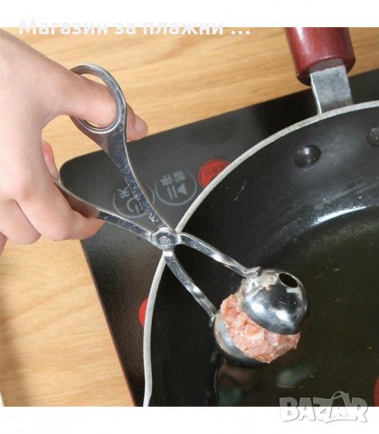 МЕТАЛЕН УРЕД ЗА БЪРЗО ОФОРМЯНЕ НА ТОПЧЕТА ОТ КАЙМА - код 2229, снимка 5 - Прибори за хранене, готвене и сервиране - 34203435