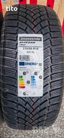  215/55 R16 98H BRIDGESTONE BLIZZAK LM005, снимка 3 - Гуми и джанти - 54048455