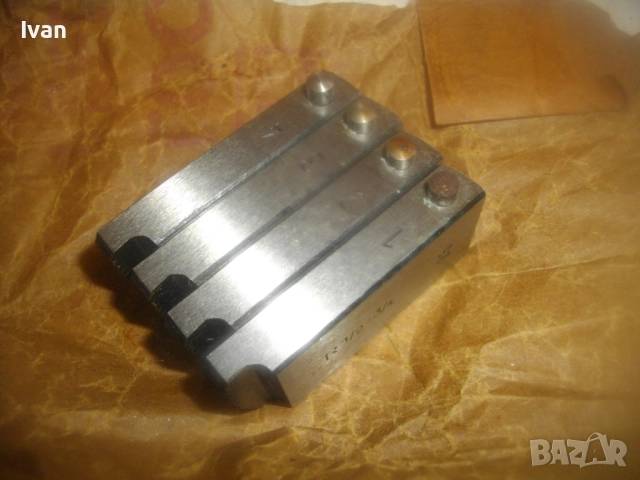 Нови резбонарезни ножове 1/2"-3/4" цол за резби тръби за винторeзка плашка немска ФРГ ALROWA ROLLER, снимка 7 - Други инструменти - 52774258