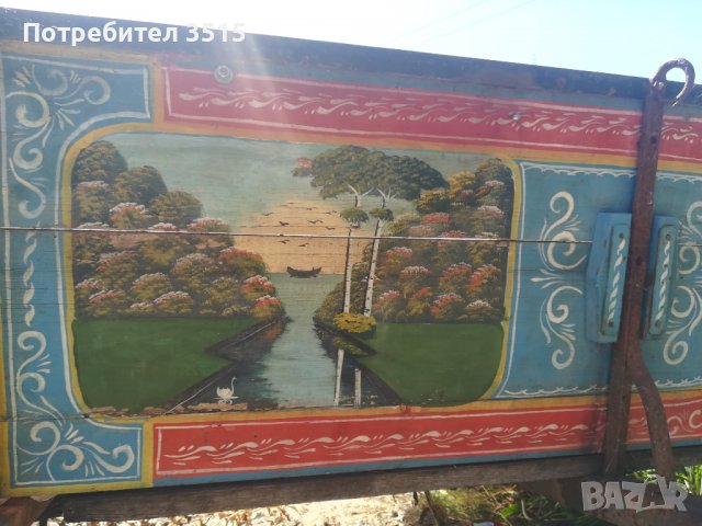 Автентични рисувани канати за магарешка каруца, снимка 5 - Декорация за дома - 37721464