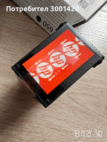 HP 650 Black Ink Cartridge, снимка 7 - Консумативи за принтери - 53357059