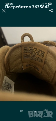 Обувки nike air force 1 , снимка 3 - Маратонки - 53080399