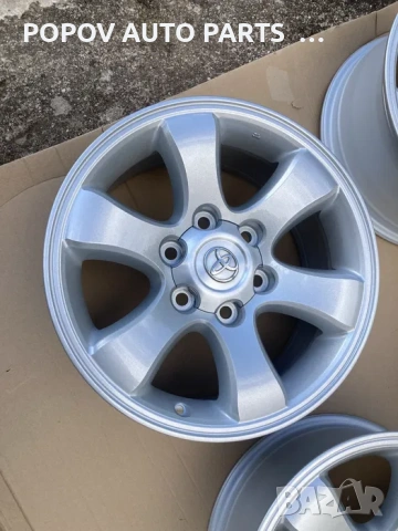 Лети джанти за тойота ланд крузер J120/17x7.5JJ ET30, снимка 6 - Части - 53250309