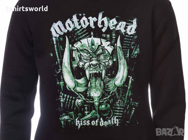 Нов мъжки суичър с дигитален печат на музикалната група Motörhead, Моторхед, снимка 6 - Суичъри - 31819594