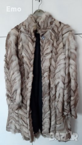 Палто от лисица - естествен косъм, снимка 2 - Палта, манта - 30883805