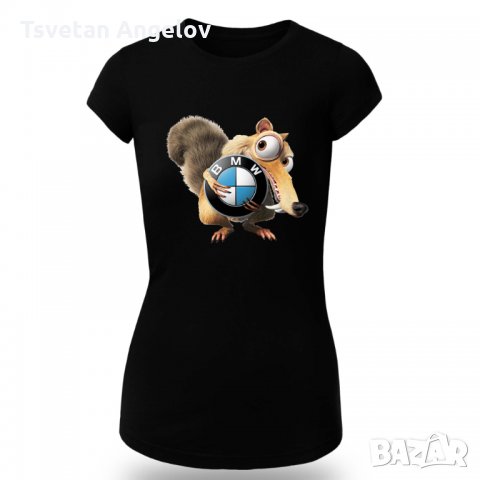 Разпродажба! Дамска тениска BMW SCRAT