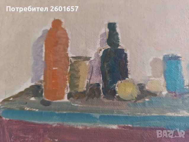 Красива маслена картина, подписана., снимка 4 - Картини - 52977162