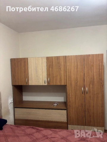 Скрин с две чекмеджета,ракла,гардероб и три шкафа за дрехи, снимка 2 - Шкафове - 52832557