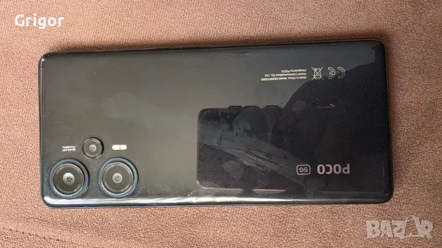 Xiaomi Poco F5 12+12/256GB Carbon, снимка 3 - Xiaomi - 56193477