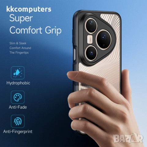 Huawei Pura 80 Pro / Pura 80 Pro+ Удароустойчив DUX DUCIS Aimo / TPU+PC, Matte Drop-proof Калъф и Пр, снимка 5 - Калъфи, кейсове - 52381903