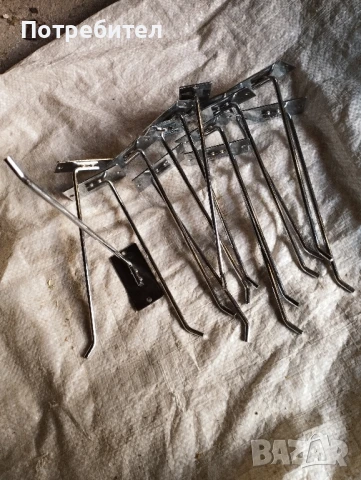 Закачалки с крепеж винт за стена 