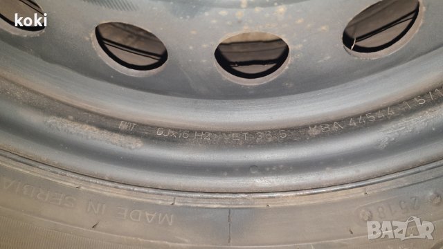 Джанти с гуми за Фиат Дубло 2011г, снимка 8 - Гуми и джанти - 29946590