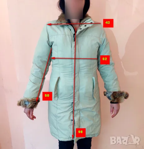 пухено парка / яке WOOLRICH BULDER COAT PUH PARKA размер М-Л, снимка 2 - Палта, манта - 48606394