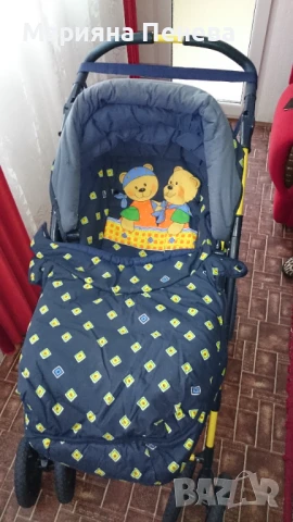 Детска комбинирана количка на POOH, снимка 4 - Детски колички - 50840049