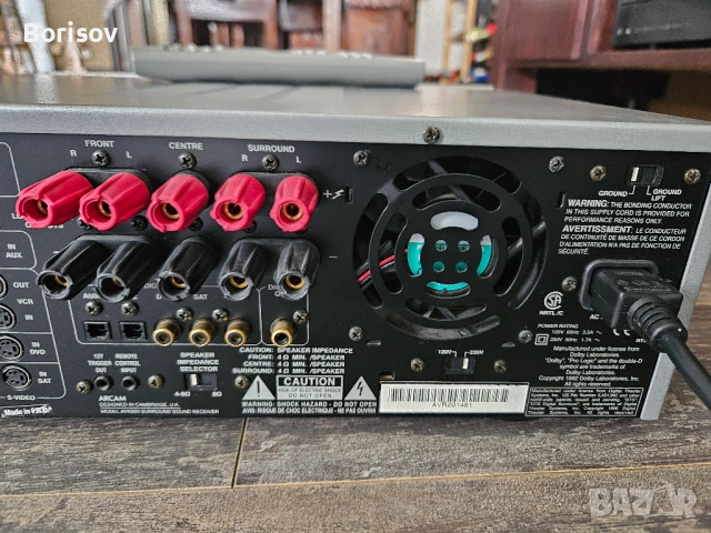 Продавам Arcam AVR 200 - 5.1 Home Theater Receiver , снимка 7 - Ресийвъри, усилватели, смесителни пултове - 54083062