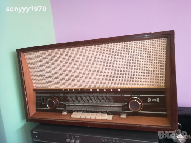 SOLD-TELEFUNKEN GERMANY tube stereo receiver 1402211638, снимка 2 - Ресийвъри, усилватели, смесителни пултове - 31812025