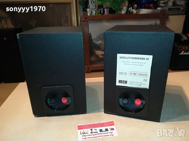 HECO SURROUND R1-ВНОС SWISS 0105221010, снимка 12 - Тонколони - 36616290
