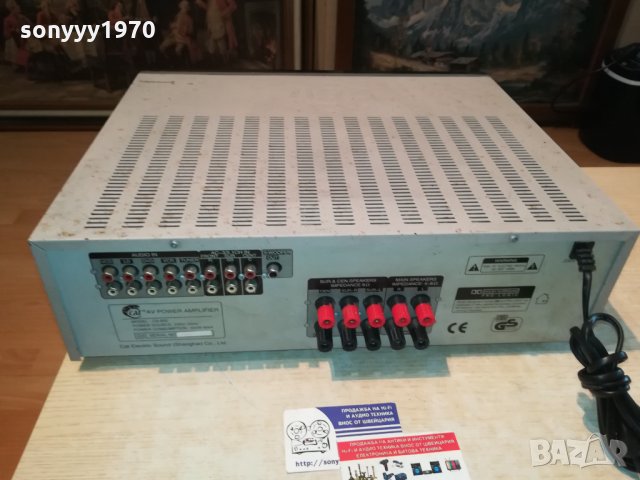 cat stereo amplifier-внос germany 2210201050, снимка 12 - Ресийвъри, усилватели, смесителни пултове - 30511728