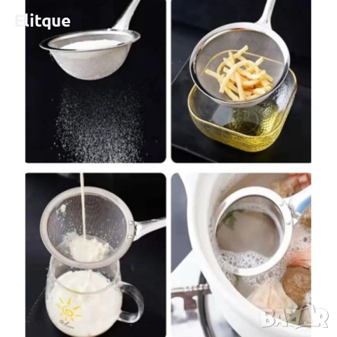 Готварски гевгир тип черпак от неръждаема стомана