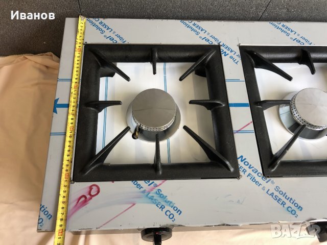 Професионален троен Газов Котлон 21 kw (CE Сертификат) газова защита, снимка 4 - Обзавеждане за заведение - 29618544