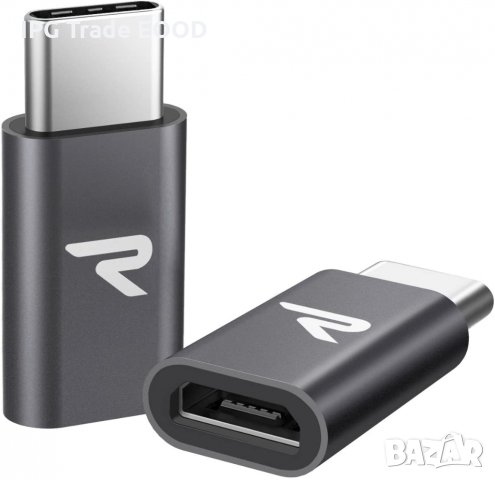 Адаптер Micro USB към USB C , снимка 1 - USB кабели - 31254589