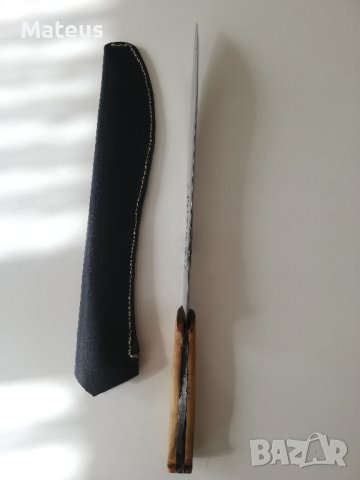 Нож ръчна изработка, снимка 7 - Ножове - 42624370