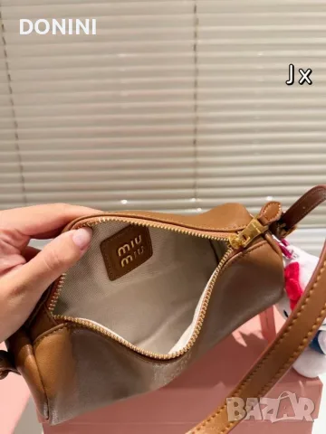 Miu Miu Belair Дамска чанта, кожа, снимка 5 - Чанти - 55975198