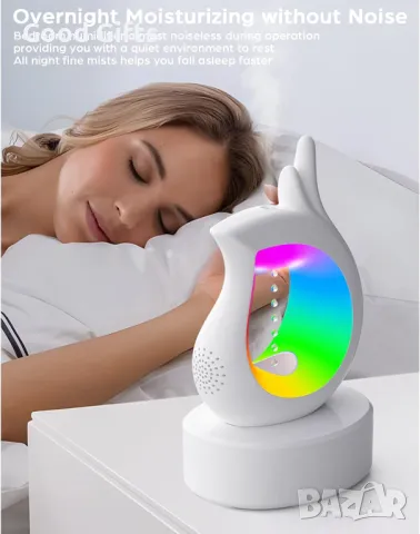 Безжичен Арома дифузер, Bluetooth колонка Овлажнител за въздух с музика и светлина, снимка 3 - Други стоки за дома - 48038164