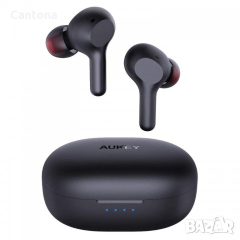   Aukey EP-T25 True TWS слушалки с докинг, Bluetooth 5.0р USB-C