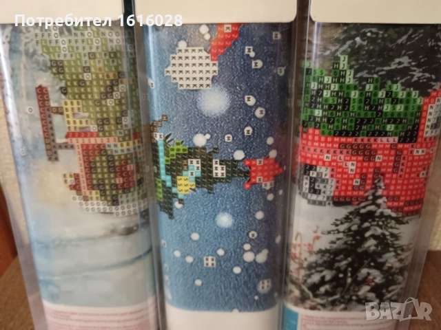 Три модела Коледни диамантени гоблени., снимка 6 - Гоблени - 48948585