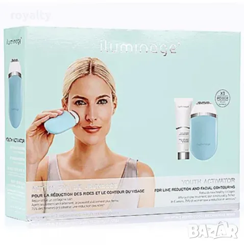 Уред против бръчки с LED, Радиочестота и Ionic Sculpt технология - ILUMINAGE Youth Activator 66583, снимка 2 - Масажори - 49002379