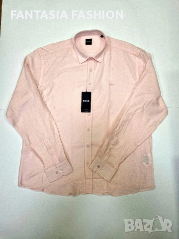 Мъжка риза Boss Батал 4XL/5XL/6XL, снимка 2 - Ризи - 54272710