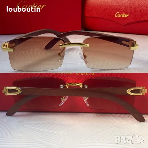 Cartier 2024 мъжки слънчеви очила, снимка 4 - Слънчеви и диоптрични очила - 48009402