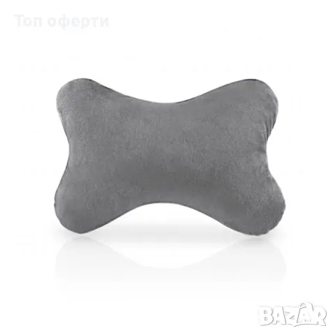 Възглавница за врат - 2579 Бежова или сива  2 БРК-Т, снимка 4 - Аксесоари и консумативи - 48673940