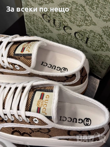 Gucci Дамски Маратонки👟Дамски Спортни Обувки Гучи👟Кецове Код E128, снимка 3 - Маратонки - 52531289