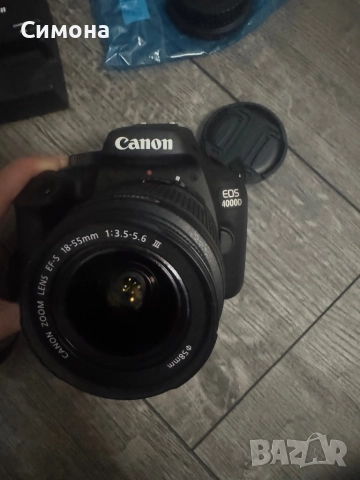 Canon DSLR ФОТОАПАРАТ CANON EOS 4000D + EFS 18-55 DC