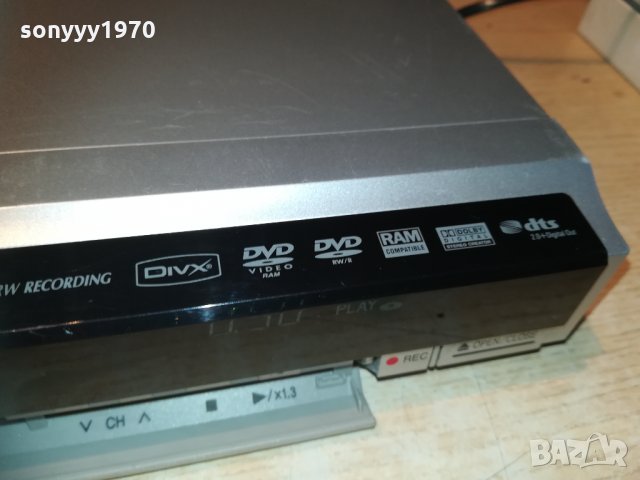 panasonic dmr-eh77eg-s dvb hdd & dvd recorder 2601212028, снимка 15 - Плейъри, домашно кино, прожектори - 31568592