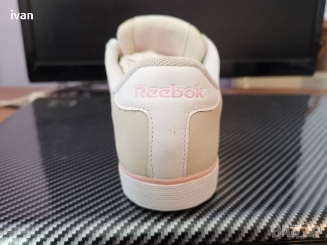 дамски кецове reebok. размер 35.5, стелка 22.5 см. естествена кожа. нови в кутия , снимка 5 - Маратонки - 44370634