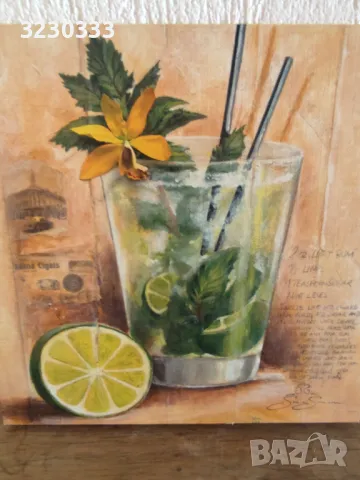 Декорация за кухня ,картини- 3 броя различни, снимка 2 - Картини - 47344530