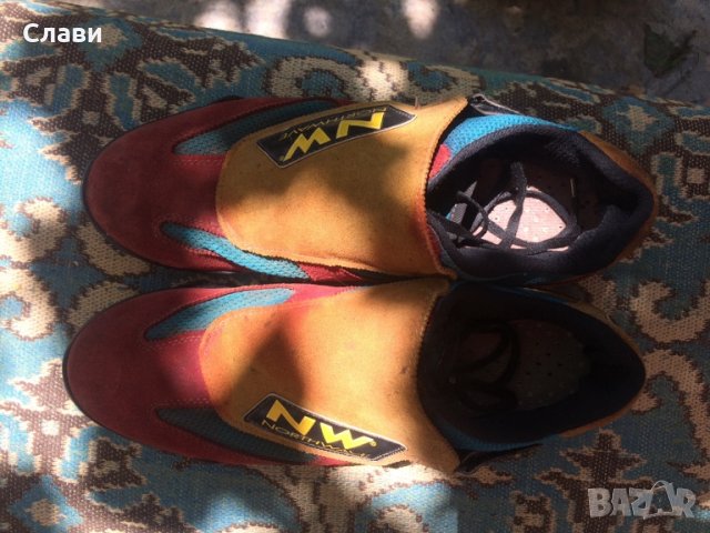 Продавам мъжки шпайкове Shimano North Wave обувки за колоездене