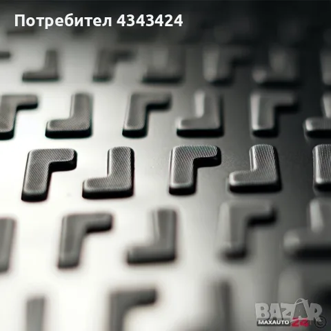 Гумени стелки RizLine съвместими с VW Tiguan / Тигуан  (2020-2023), снимка 4 - Аксесоари и консумативи - 56265493
