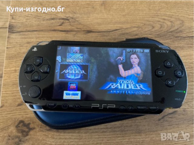 Sony PSP модел psp-1001 с хак , кутия , слушалки и др, снимка 6 - PlayStation конзоли - 39198858