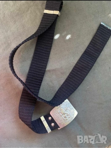 Стар полицейски колан дължина 120 см., снимка 2 - Колани - 52543143