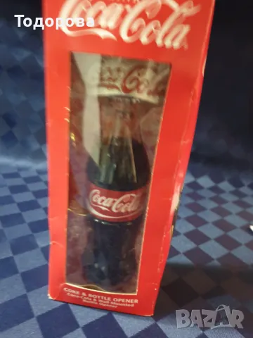 Винтидж  рекламна бутилка на Coca Cola и отварачка за стенен монтаж, снимка 4 - Антикварни и старинни предмети - 49424066