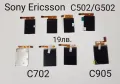 Дисплей за Sony Ericsson J10,J20,J110/J120,J10/K970,F100,S500,W850,X1,X10 mini,C510,W595,U100,C905, снимка 4