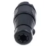 Букса за ремарке пластмасова 13 пина 12V мъжка – NA535, снимка 4
