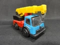 СТАРА РЕТРО СОЦ НРБ МЕТАЛНА ИГРАЧКА КАМИОН КРАН МИР РАЗГРАД, снимка 5